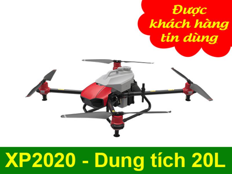 Sử dụng máy bay phun thuốc PGxp2020 - Kỹ thuật chăm sóc lúa 4.0
