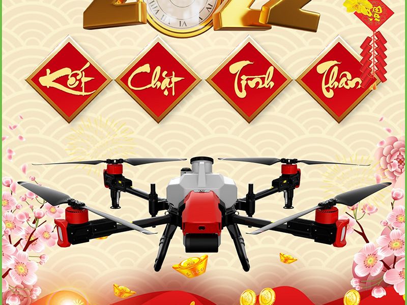 TẾT NHÂM DẦN – KẾT CHẶT TÌNH THÂN cùng máy bay phun thuốc gieo sạ rải phân P- Globalcheck