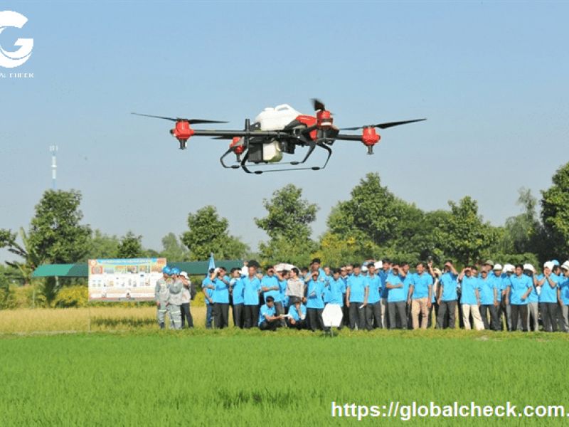 Các loại UAV phun thuốc trừ sâu công nghệ mới cho hiệu quả nhất ở Việt Nam