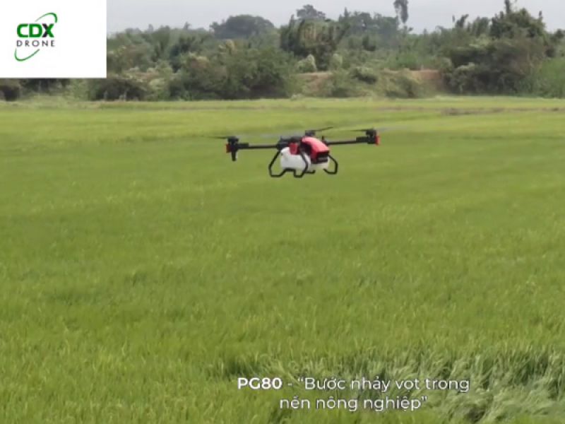 Máy bay xịt thuốc PG40 và PG80 - Bậc thầy về máy bay nông nghiệp