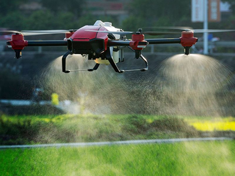 Top 7 ưu điểm công nghệ phun ly tâm máy bay nông nghiệp GLOBAL CHECK