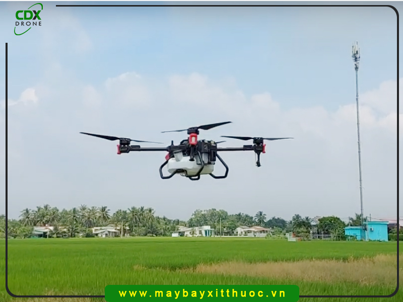 Máy bay phun thuốc PG80 tự động khảo sát bản đồ bay ra sao?